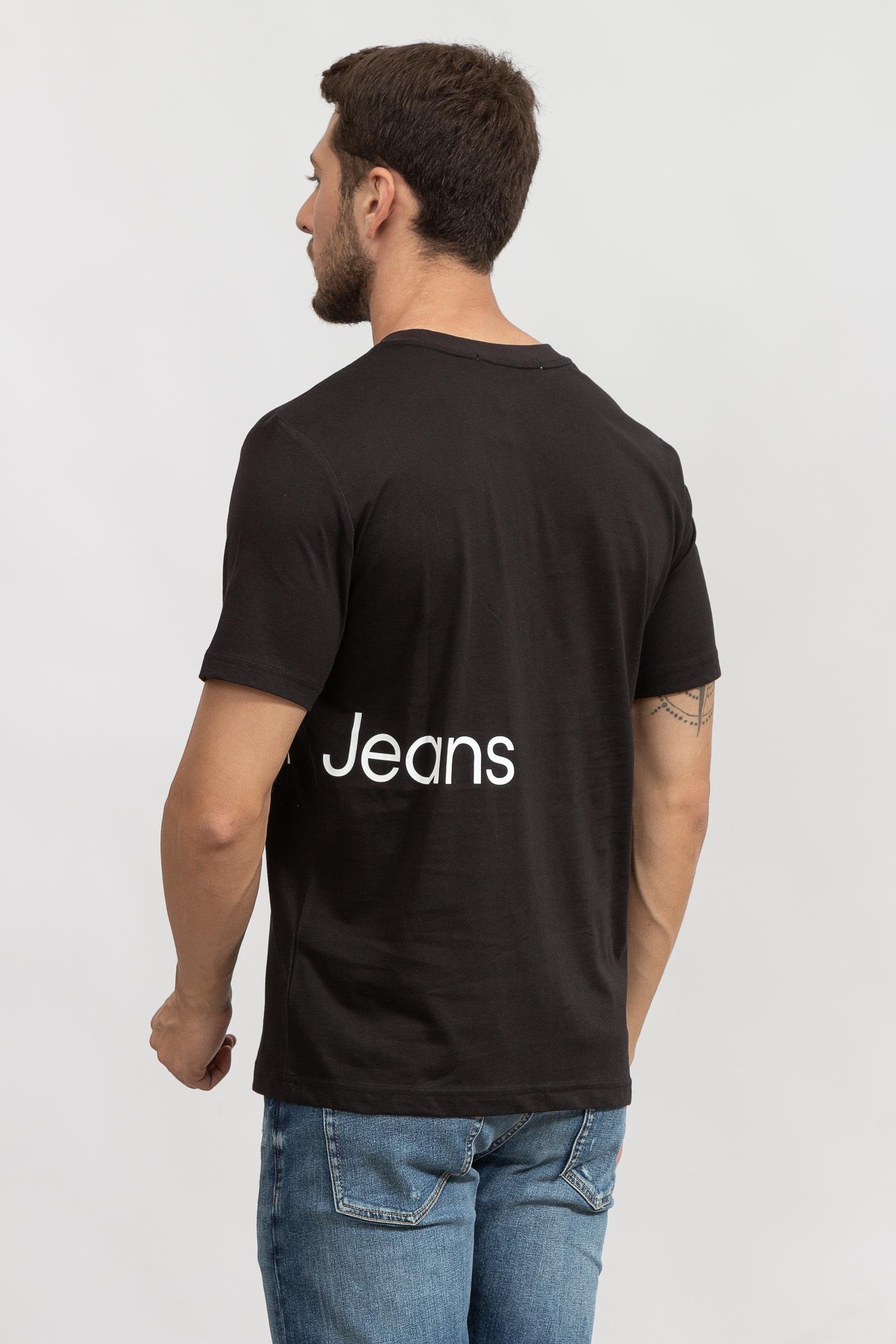Calvin Klein Institutional Blocking Erkek Bisiklet Yaka T-Shirt