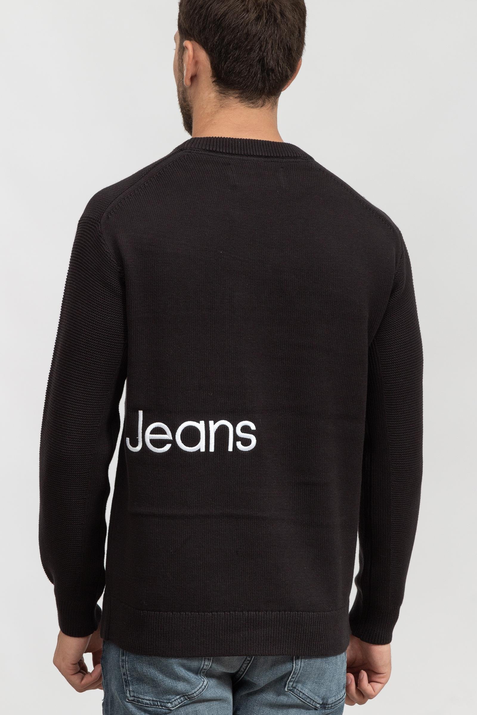 Calvin Klein Institutional Blocking Erkek Triko