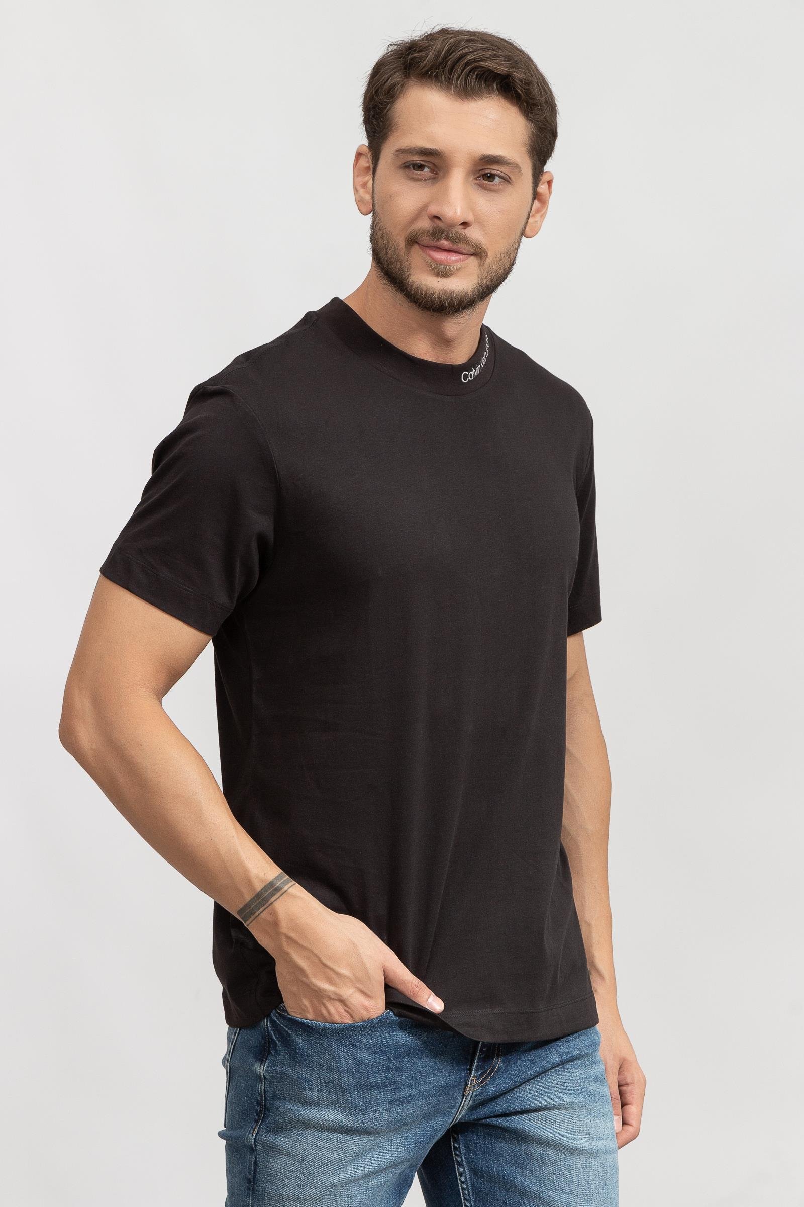 Calvin Klein Institutional Embro Erkek Bisiklet Yaka T-Shirt
