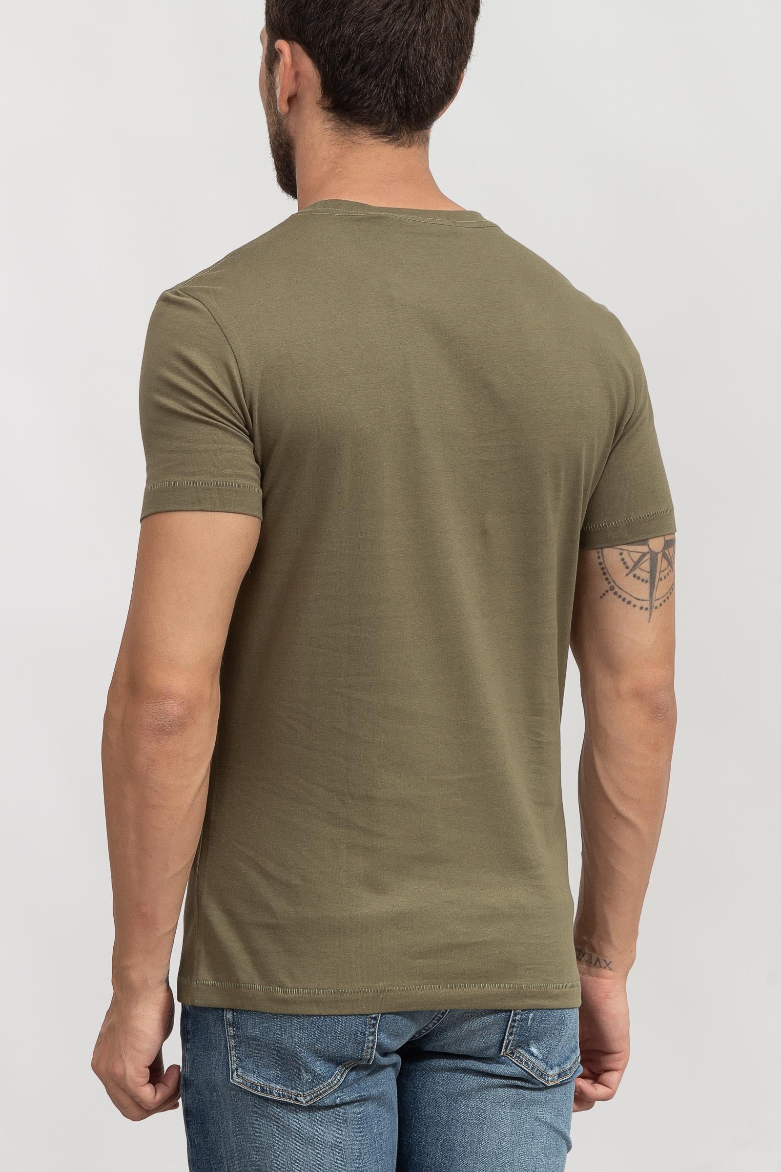 Calvin Klein Institutional Logo Slim Erkek Bisiklet Yaka T-Shirt