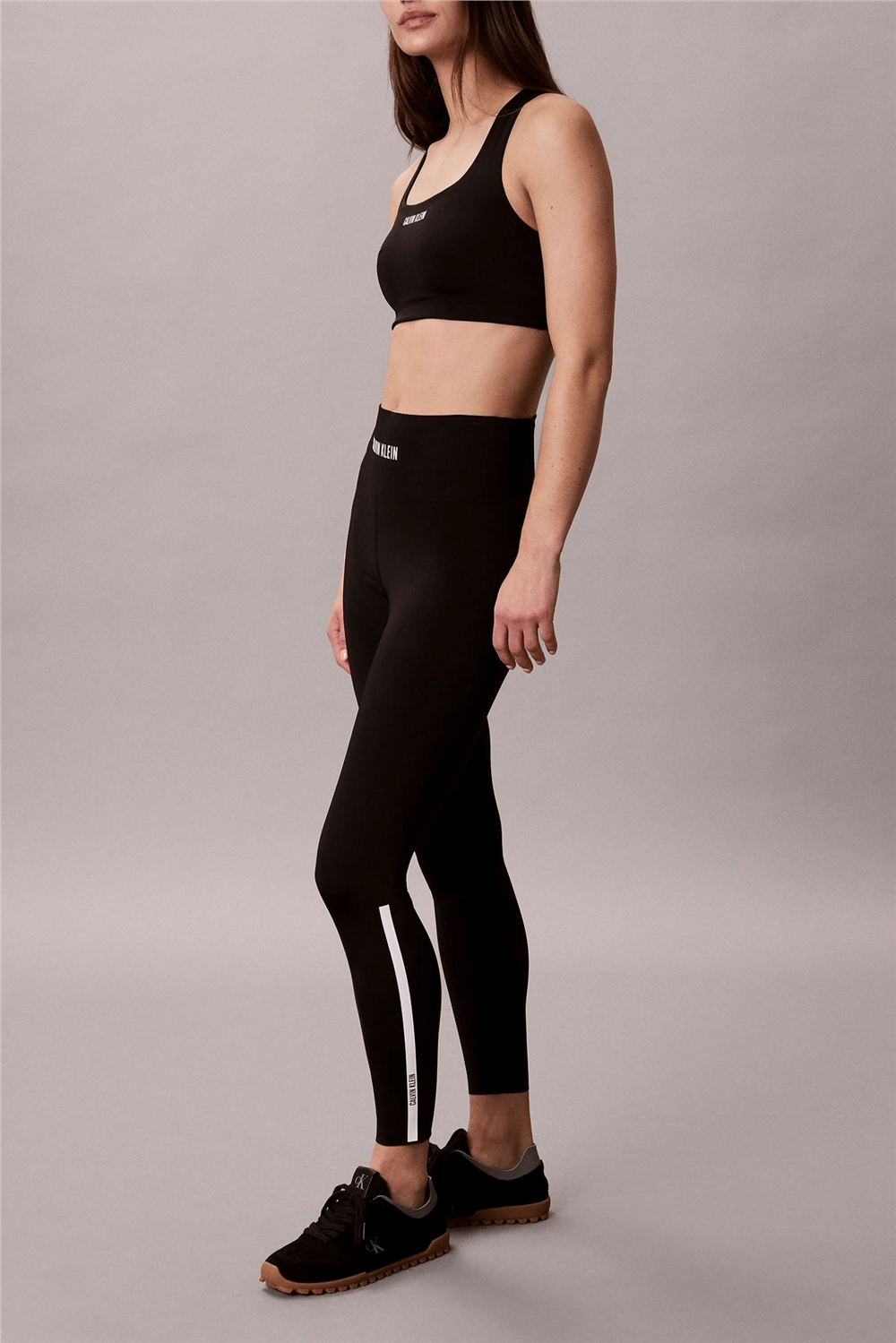 Calvin Klein Intense Power Medium Support Bra Kadın Sporcu Sütyen Siyah