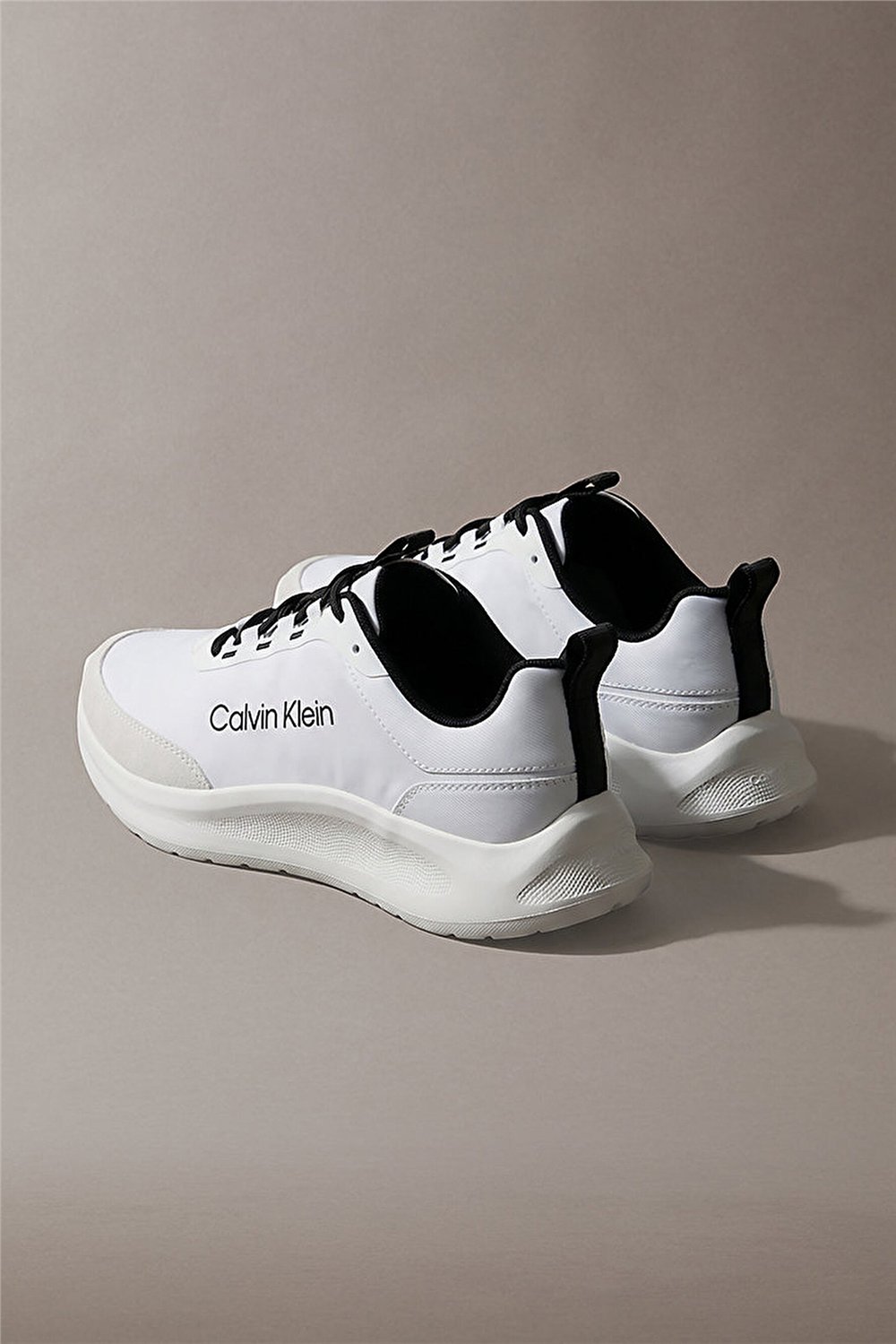 Calvin Klein Light Eva Runn Ess Laceup Ny-Su Erkek Sneaker Beyaz