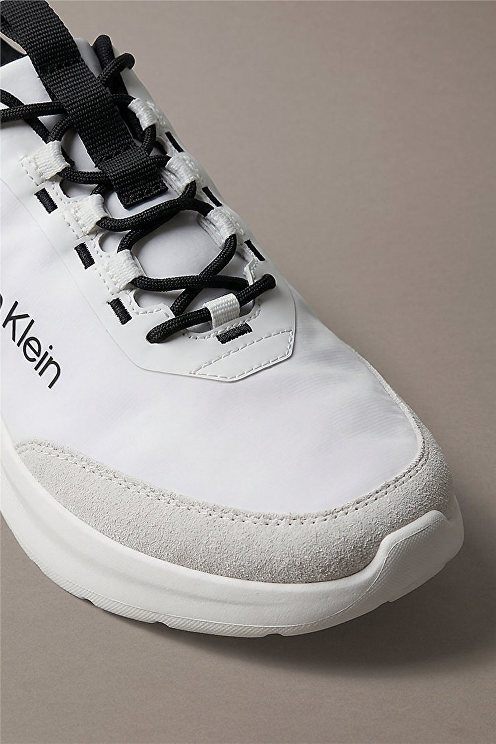 Calvin Klein Light Eva Runn Ess Laceup Ny-Su Erkek Sneaker Beyaz