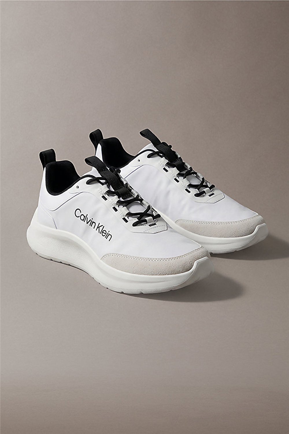 Calvin Klein Light Eva Runn Ess Laceup Ny-Su Erkek Sneaker Beyaz