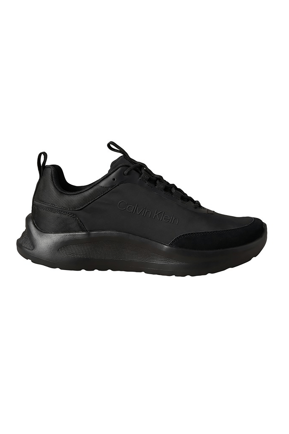 Calvin Klein Light Eva Runn Ess Laceup Ny-Su Erkek Sneaker Siyah