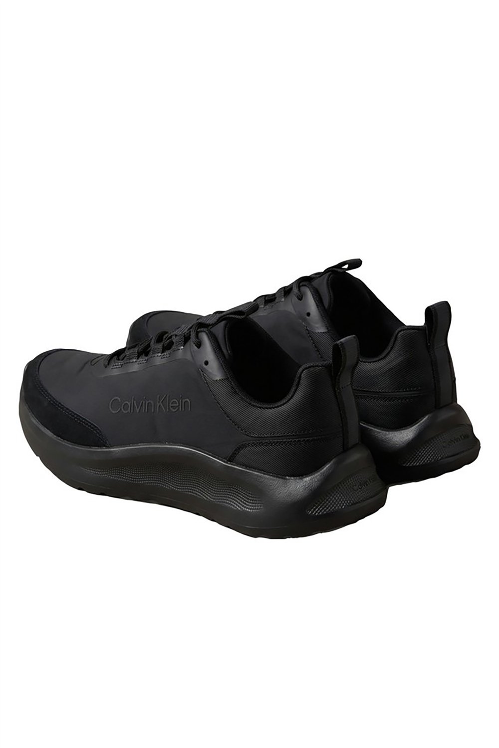 Calvin Klein Light Eva Runn Ess Laceup Ny-Su Erkek Sneaker Siyah