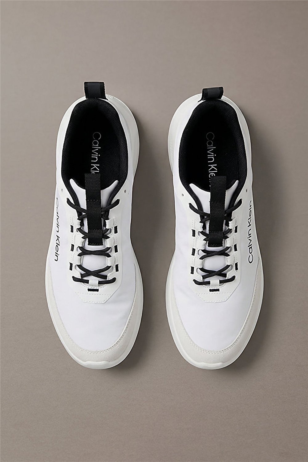 Calvin Klein Light Eva Runn Ess Laceup Ny-Su Erkek Sneaker Beyaz
