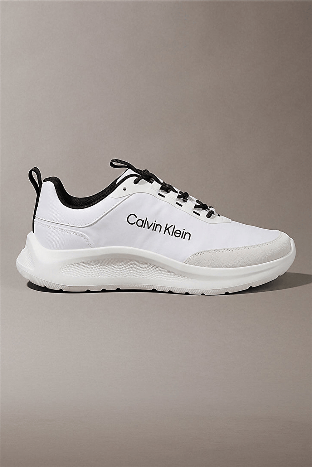 Calvin Klein Light Eva Runn Ess Laceup Ny-Su Erkek Sneaker Beyaz