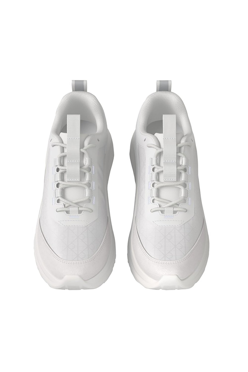 Calvin Klein Light Eva Runn Laceup Aop Kadın Sneaker Beyaz