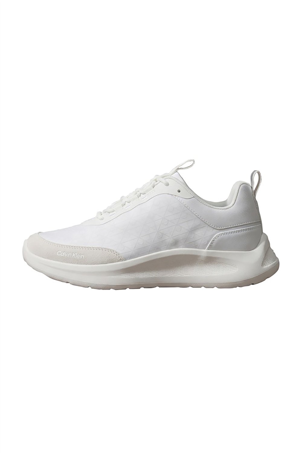 Calvin Klein Light Eva Runn Laceup Aop Erkek Sneaker Beyaz
