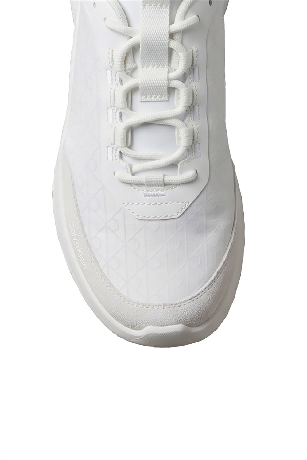 Calvin Klein Light Eva Runn Laceup Aop Erkek Sneaker Beyaz
