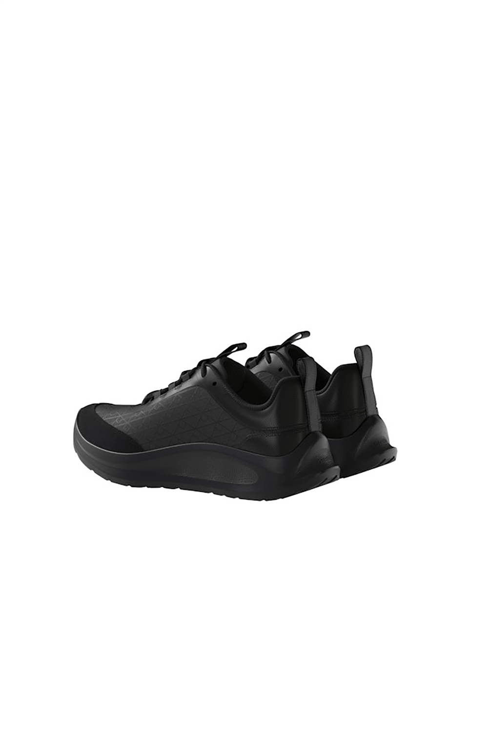 Calvin Klein Light Eva Runn Laceup Aop Kadın Sneaker Siyah