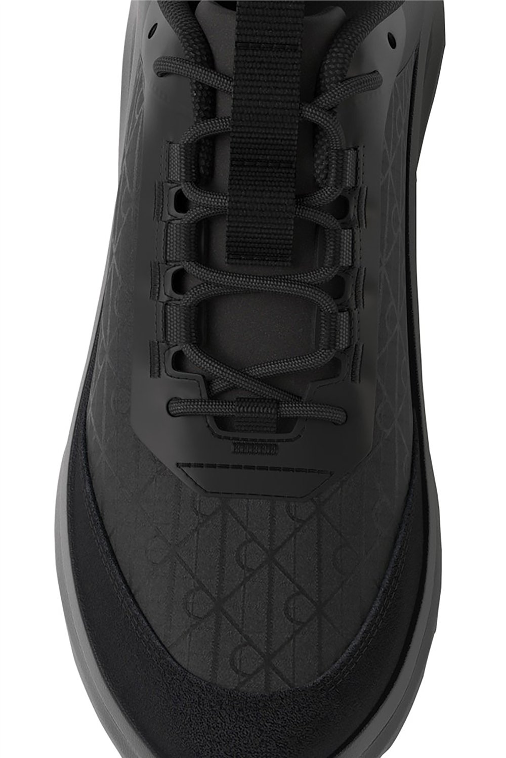 Calvin Klein Light Eva Runn Laceup Aop Kadın Sneaker Siyah