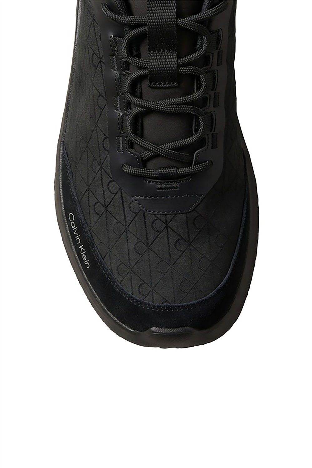 Calvin Klein Light Eva Runn Laceup Aop Erkek Sneaker Siyah
