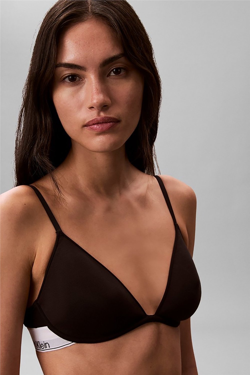 Calvin Klein Lightly Lined Plunge Kadın Sütyen Siyah