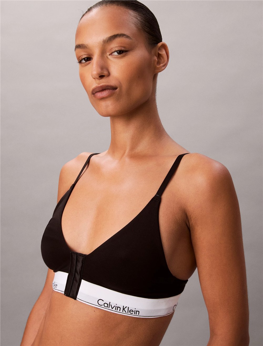 Calvin Klein Lightly Lined Triangle Kadın Sütyen Siyah