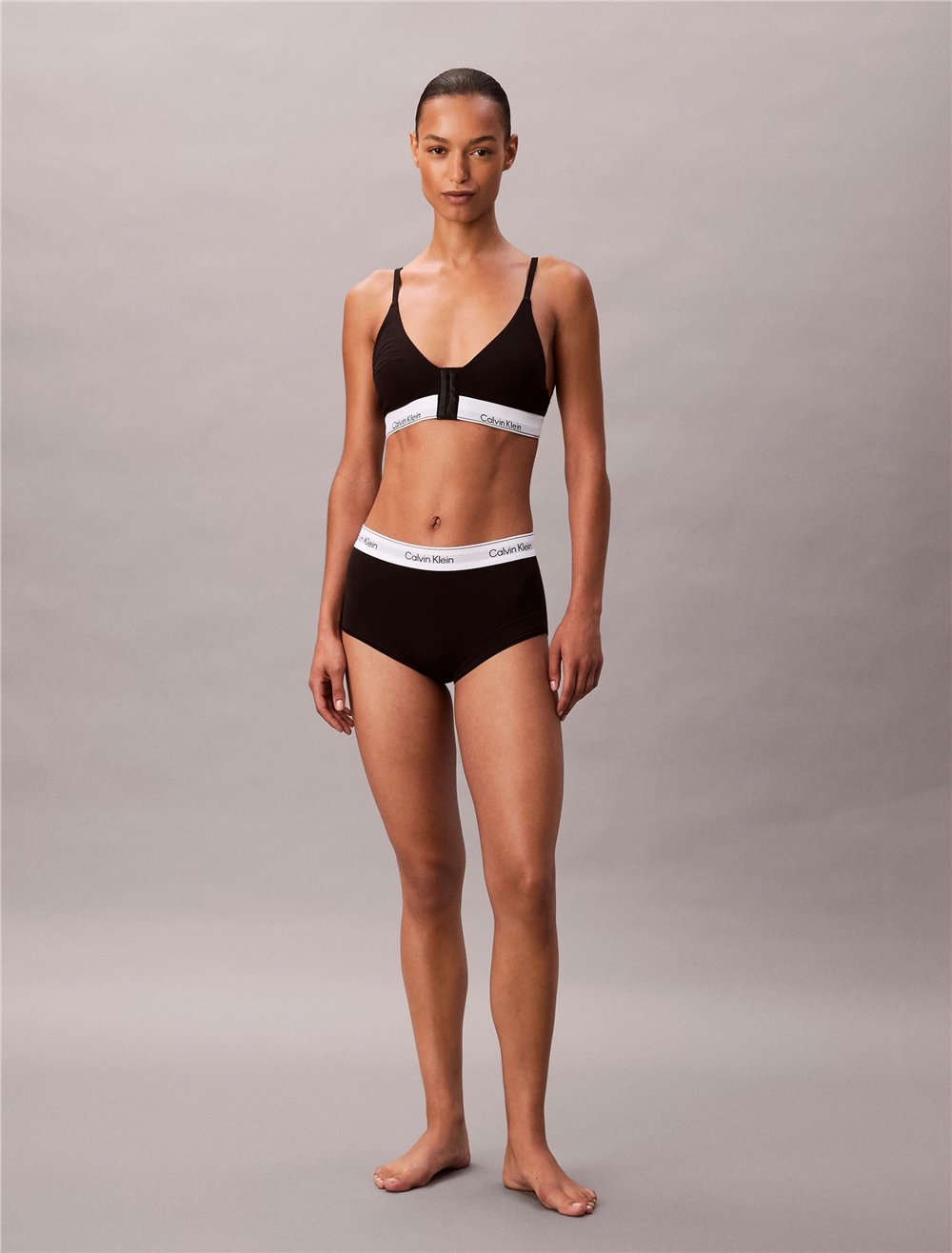 Calvin Klein Lightly Lined Triangle Kadın Sütyen Siyah