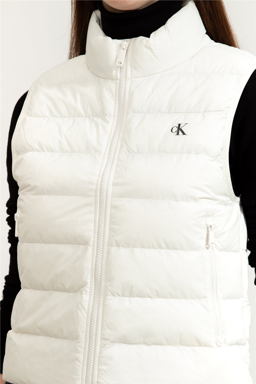 Calvin Klein Lightweight Quilted Vest Packabl Kadın Şişme Yelek