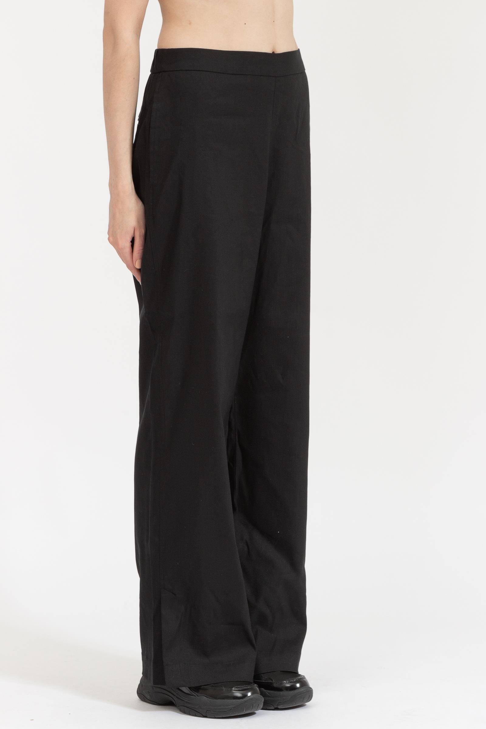 Calvin Klein Linen Wide Leg Pant Kadın Chino Pantolon