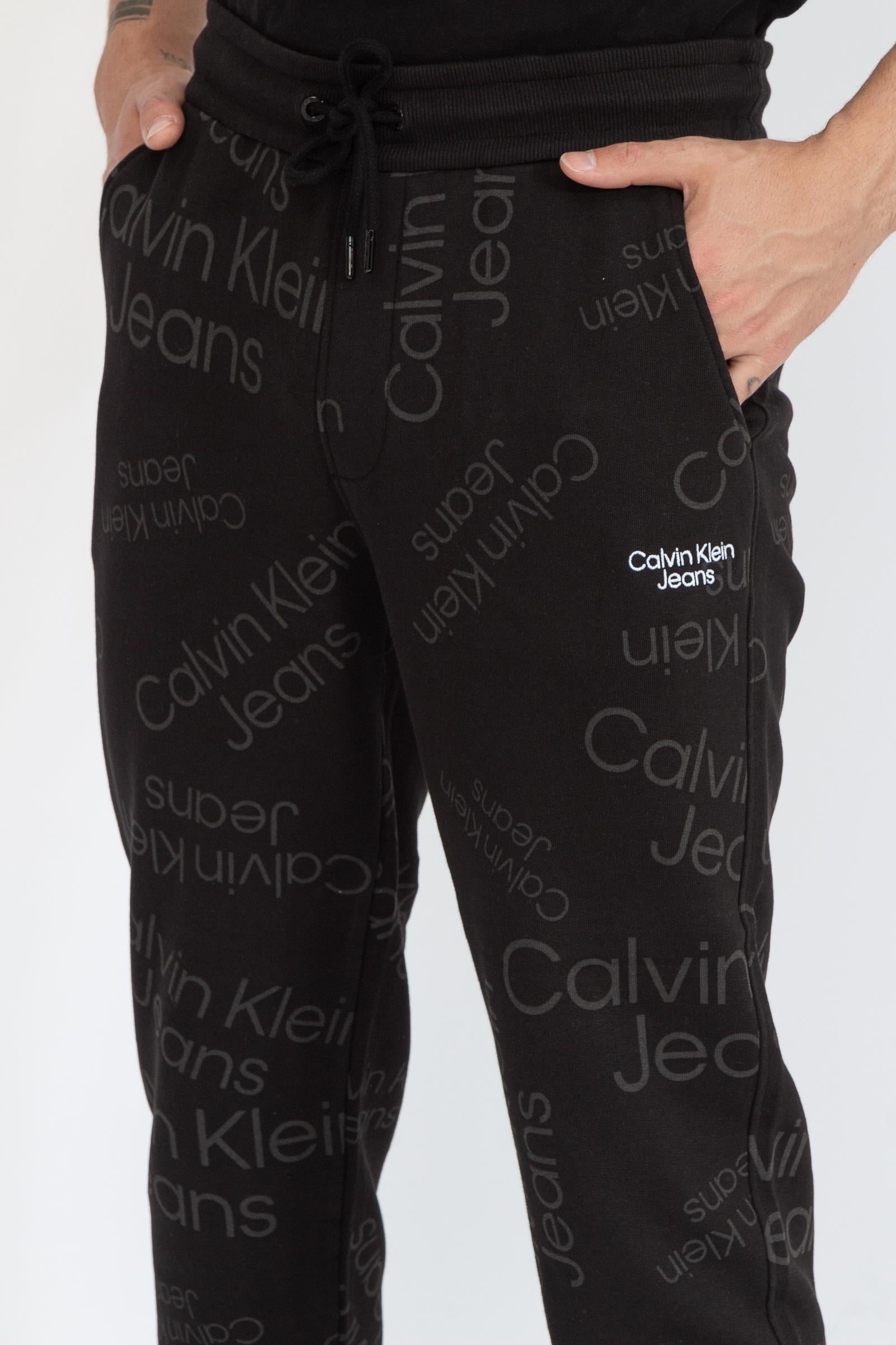 Calvin Klein Logo Aop Hwk Pant Erkek Eşofman Altı