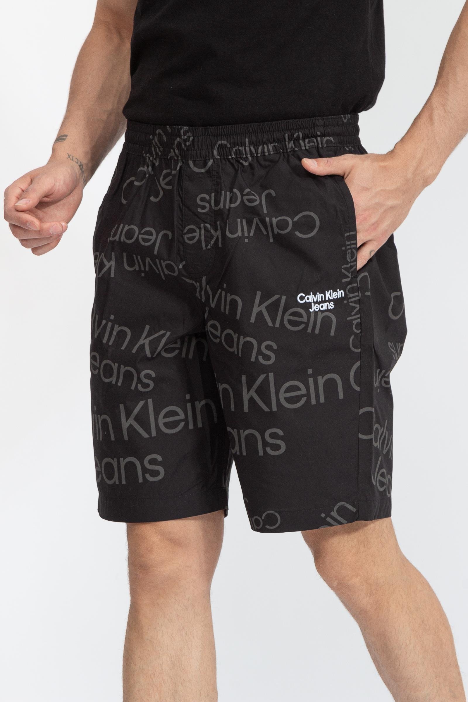 Calvin Klein Logo Aop Woven Short Erkek Bermuda Şort