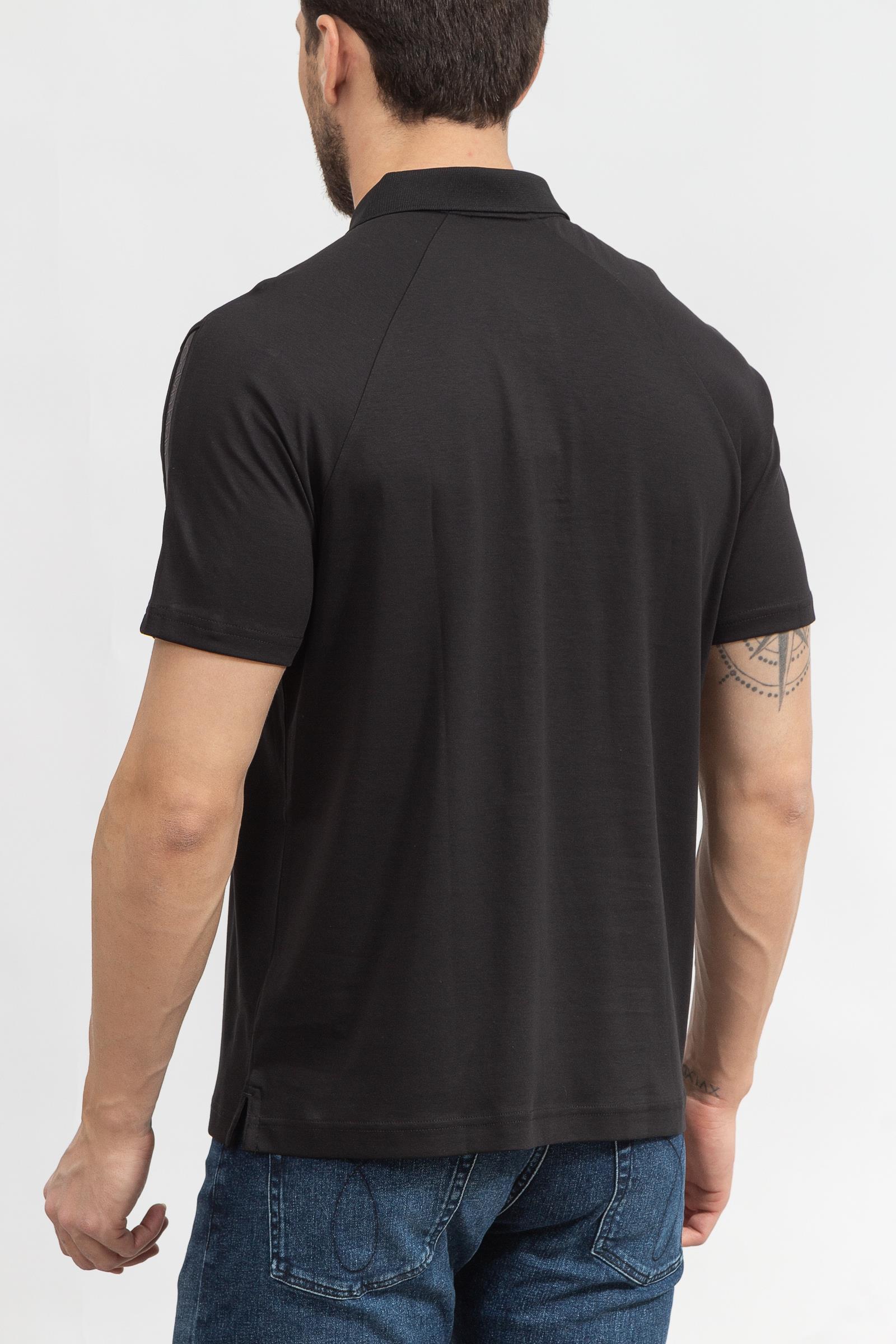 Calvin Klein Logo Tape Comfort Erkek Polo Yaka T-Shirt