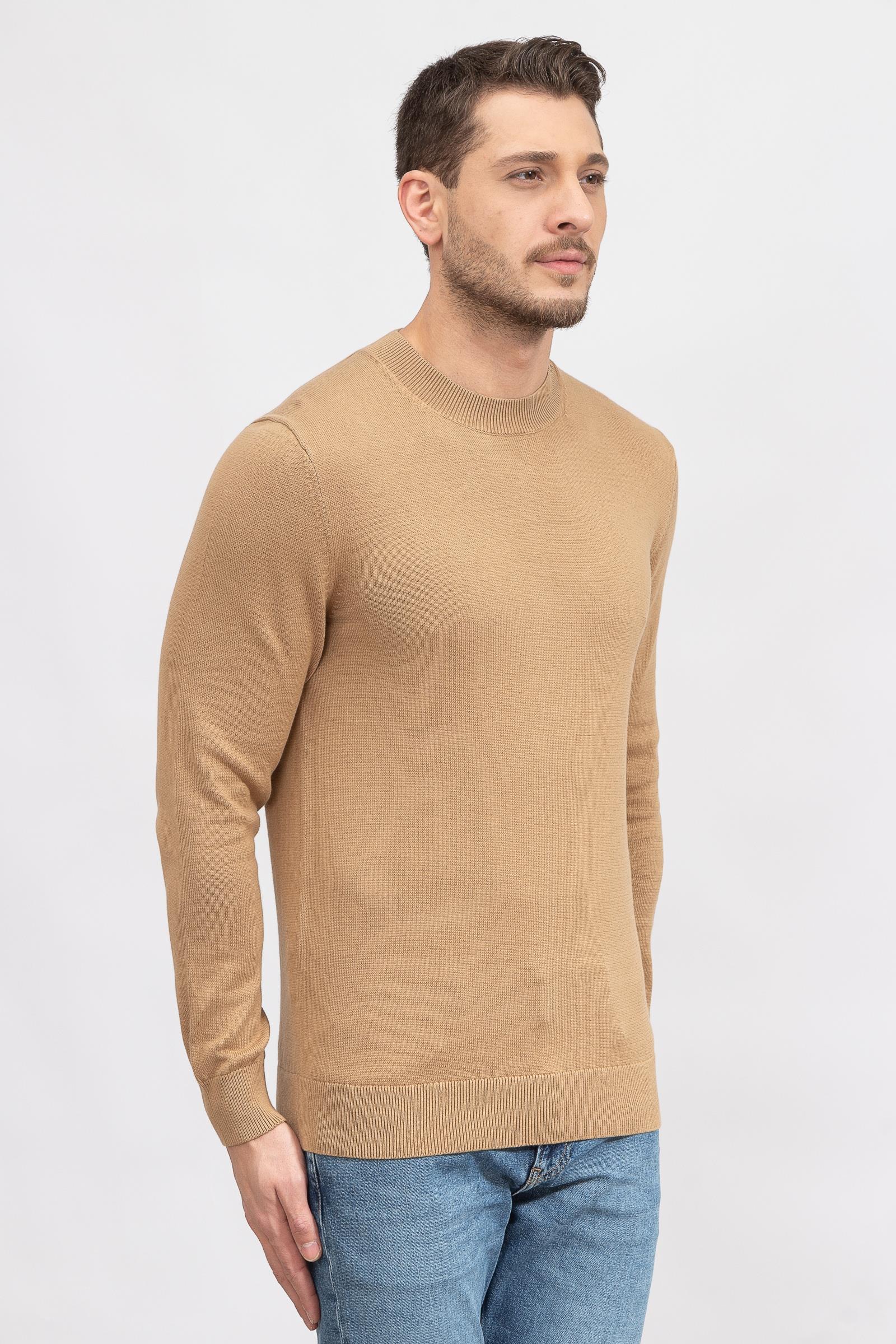 Calvin Klein Logo Tape Erkek Triko
