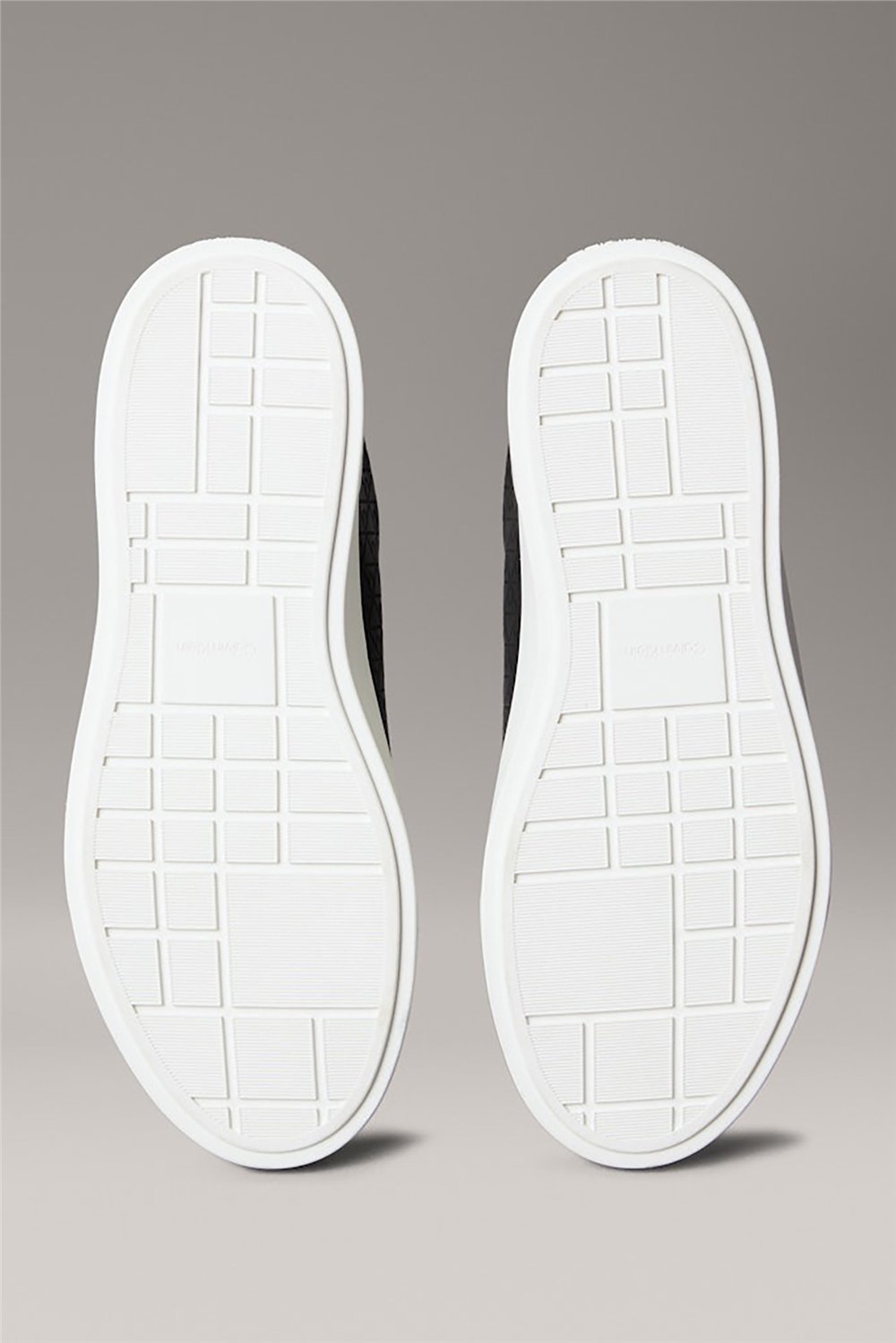Calvin Klein Low Pro Cups Laceup Lth Aop Kadın Sneaker Siyah