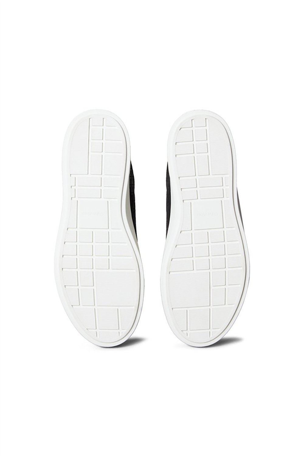 Calvin Klein Low Pro Cups Laceup Lth Aop Kadın Sneaker Siyah
