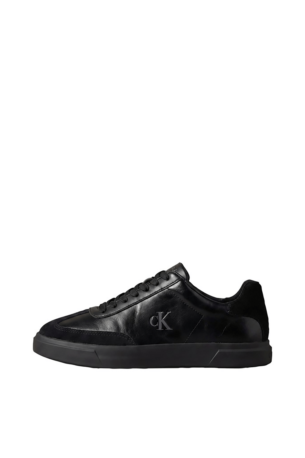 Calvin Klein Low Pro Cups Wingt Text Lth Sue Kadın Sneaker Siyah
