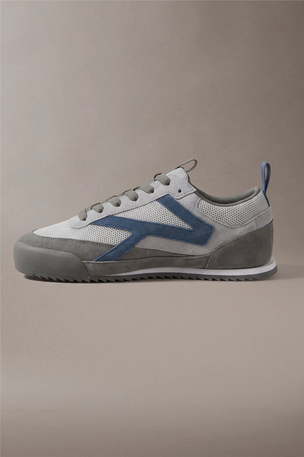 Calvin Klein Low Pro Runner Mix Mat Erkek Sneaker Gri