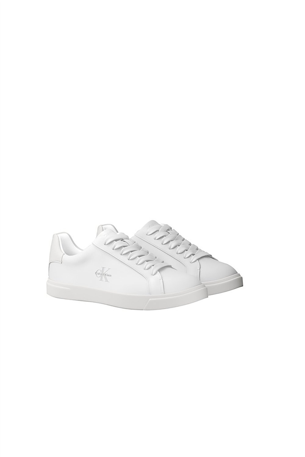 Calvin Klein Low Prof Cupsole Lth Kadın Sneaker Beyaz