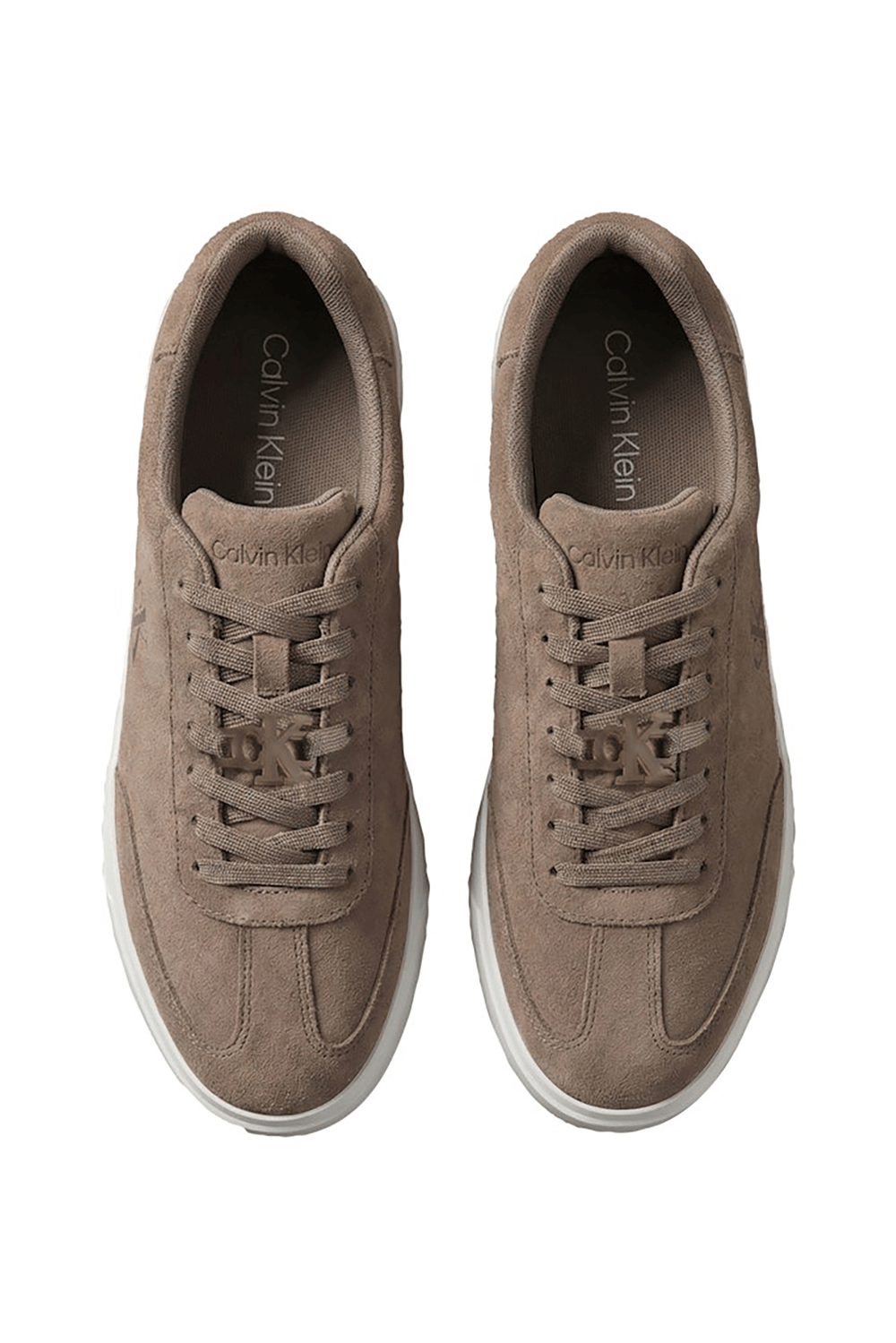 Calvin Klein Low Prof Cupsole Wt Su Erkek Sneaker Gri