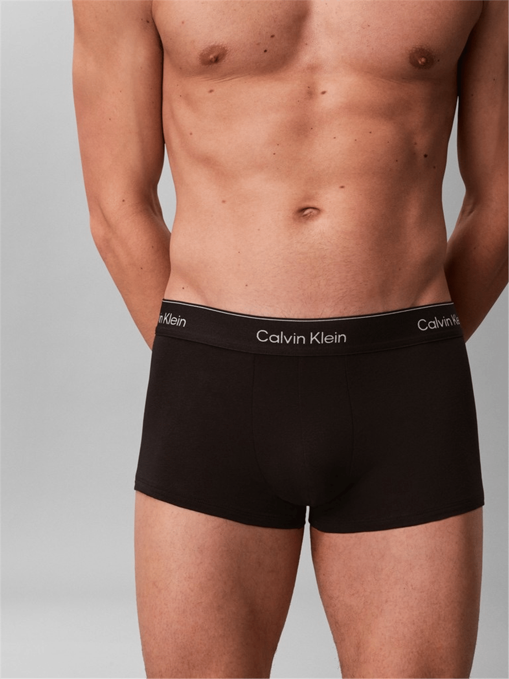 Calvin Klein Low Rise Trunk 3Pk Erkek 3lü Boxer Siyah