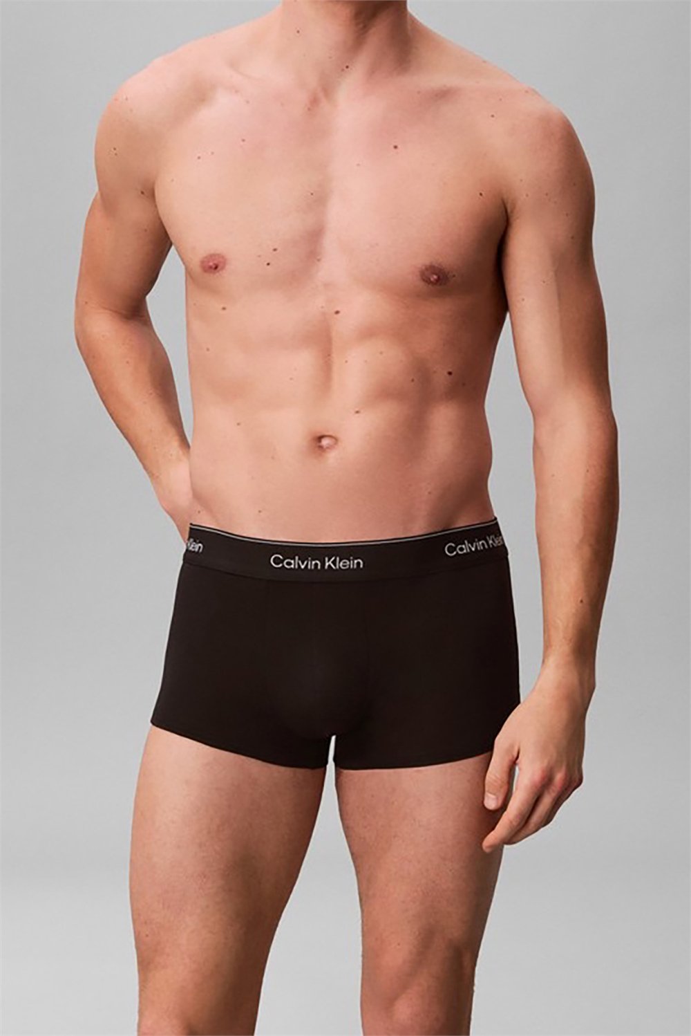 Calvin Klein Low Rise Trunk 3Pk Erkek 3lü Boxer Siyah