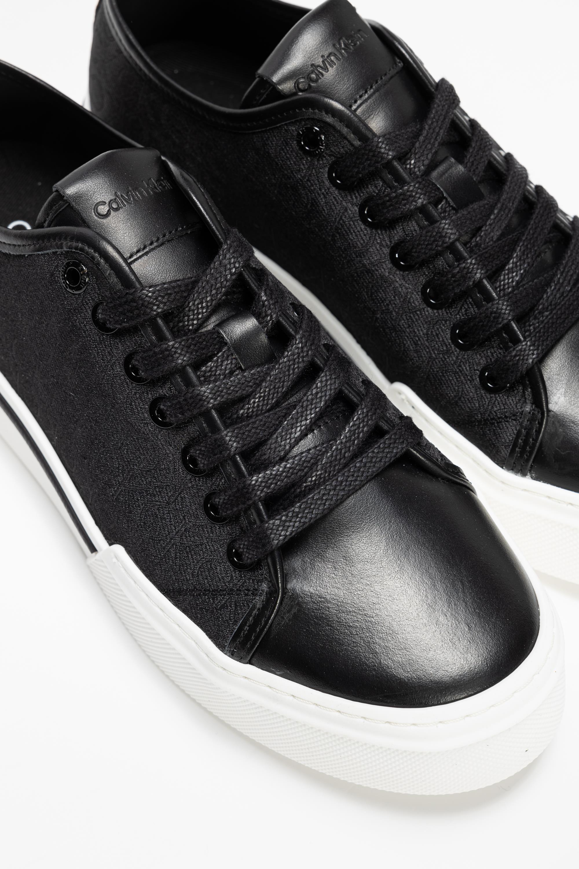 Calvin Klein Low Top Lace Up Jaq Mono Erkek Sneaker