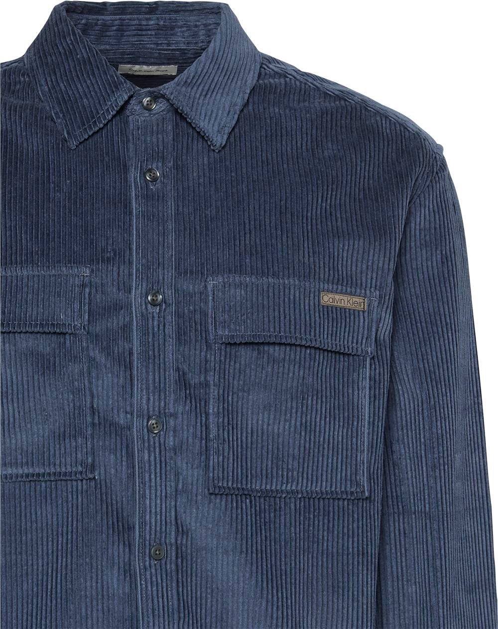 Calvin Klein Ls Corduroy Pocket Relaxed Erkek Gömlek