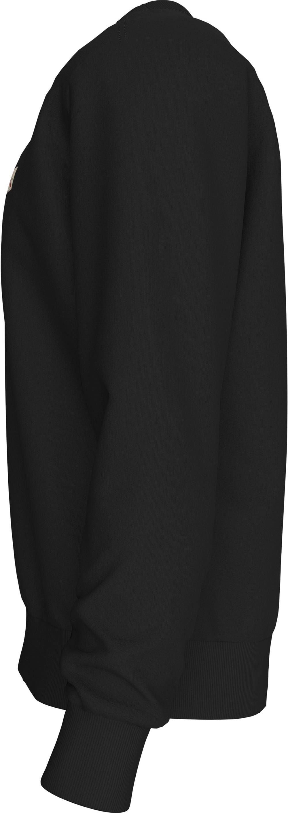 Calvin Klein Ls Eu 350Terry Badge Cn Erkek Bisiklet Yaka Sweatshirt