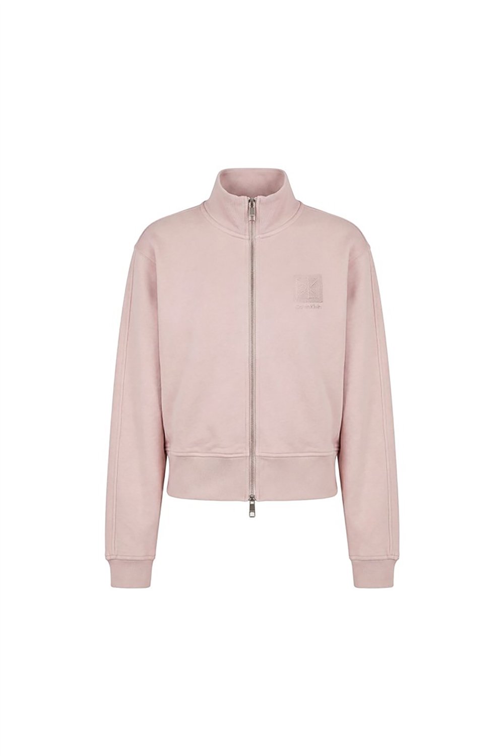 Calvin Klein Ls French Terry Elevated Emblem Kadın Bisiklet Yaka Sweatshirt