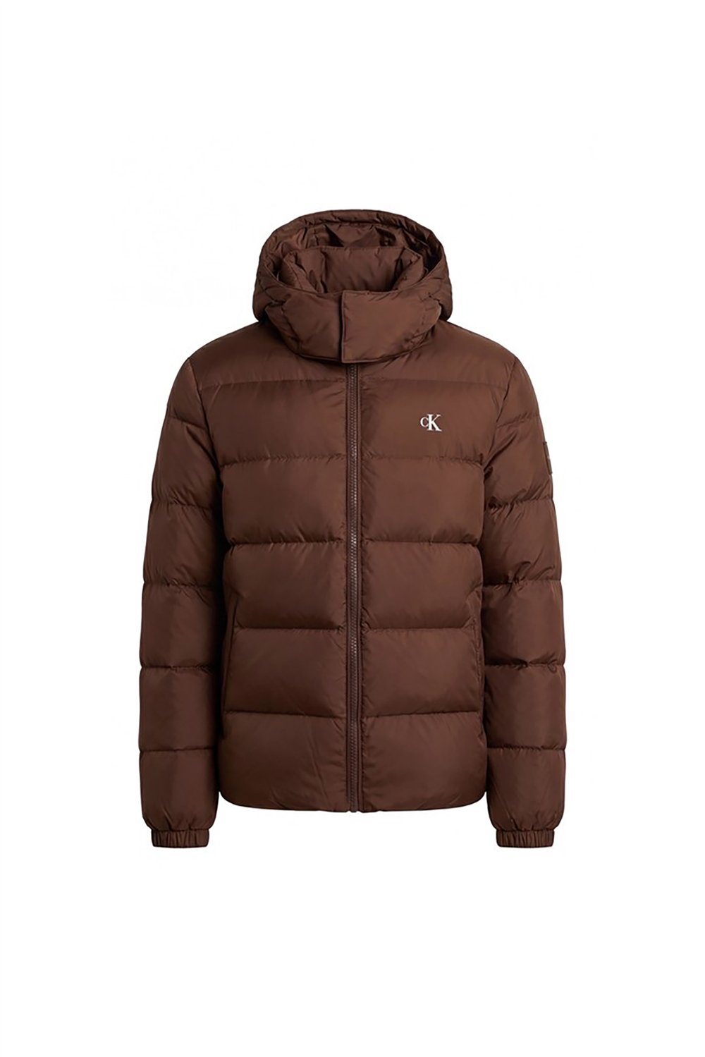 Calvin Klein Ls Nyln Zp Off Hod Down Pufr Jkt Erkek Şişme Mont