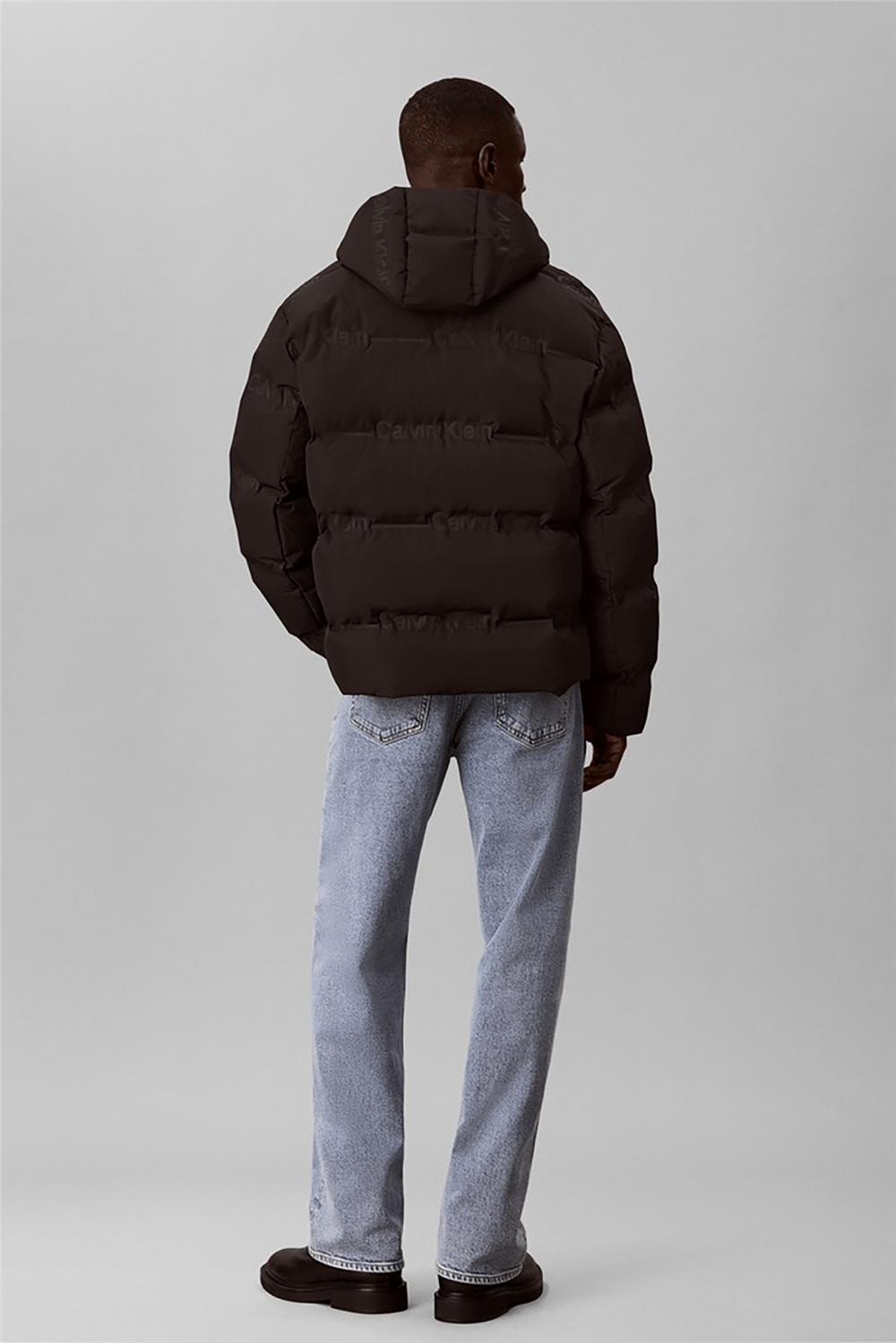 Calvin Klein Ls Rlxd Logo Heat Seal Down Puff Erkek Şişme Mont Siyah