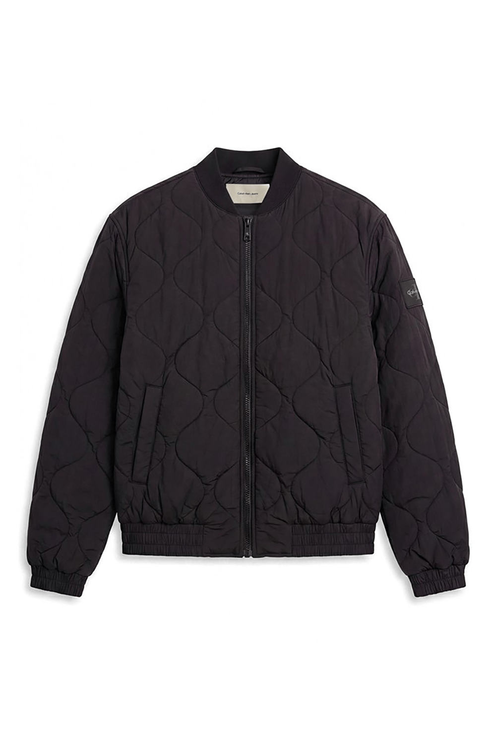 Calvin Klein Ls Rlxd Padded Nylon Reversible Erkek Mont Siyah