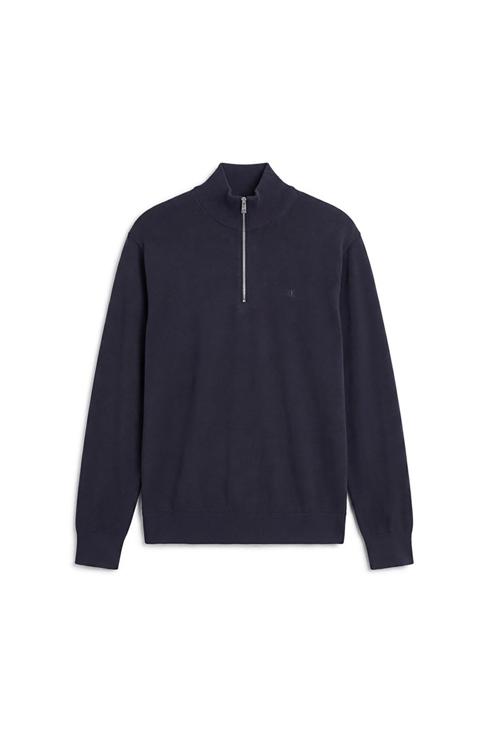 Calvin Klein Ls Supima Qz Sweater 14 Gg Erkek Triko Lacivert