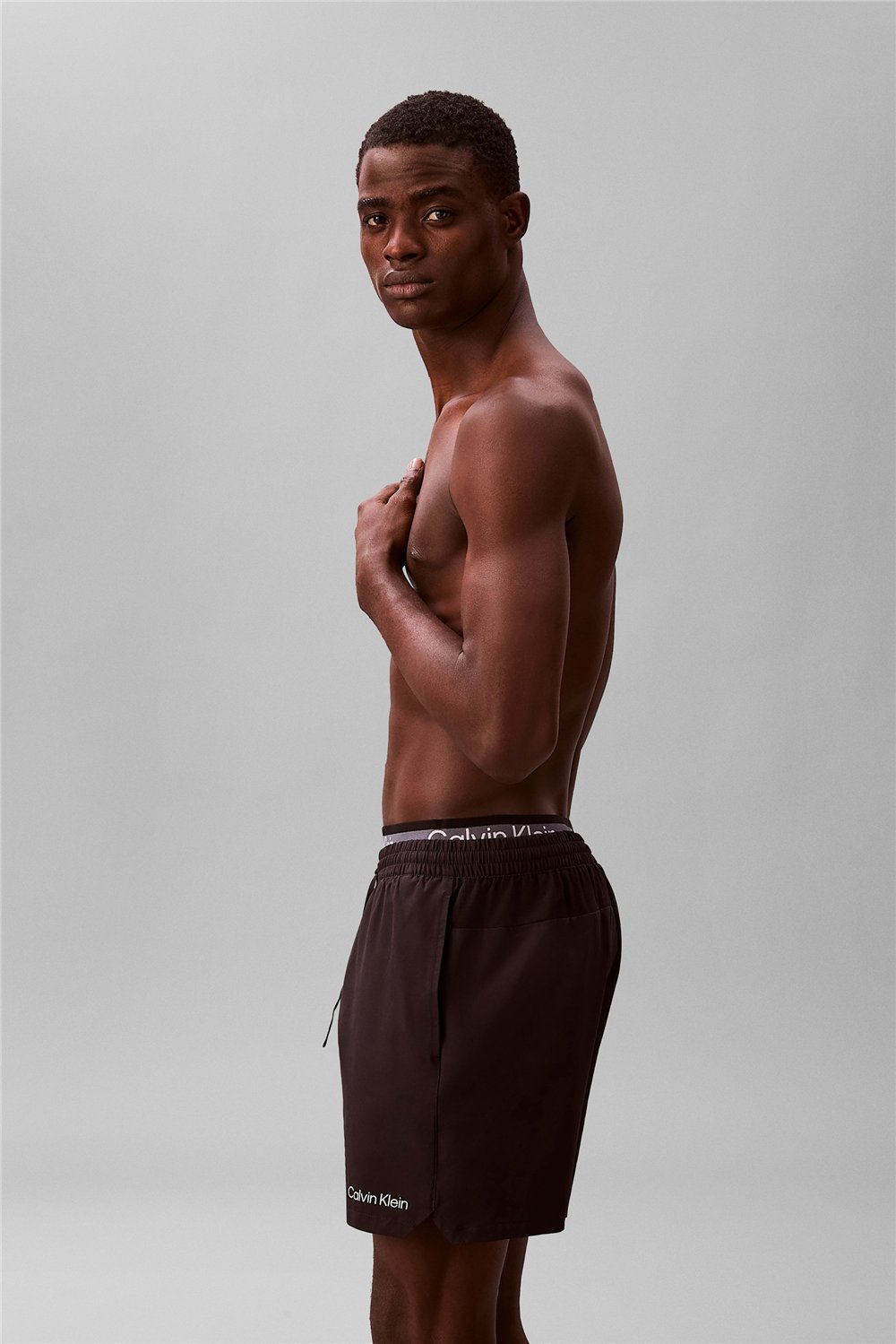Calvin Klein Medium Drawstring Do Erkek Şort Mayo