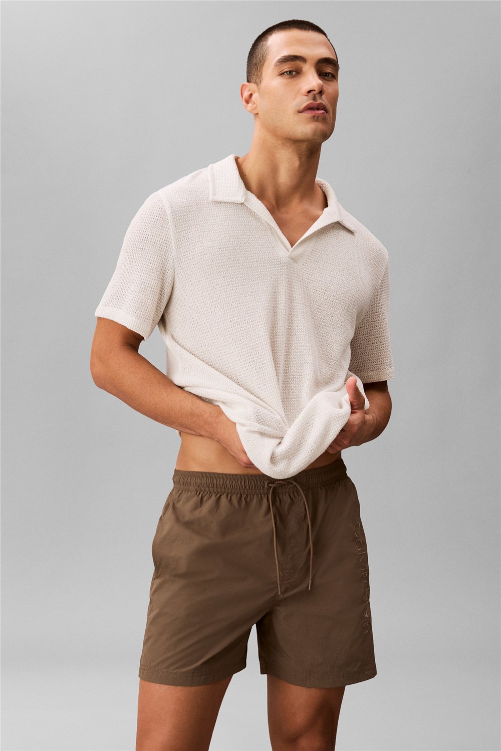 Calvin Klein Medium Drawstring Erkek Şort Mayo