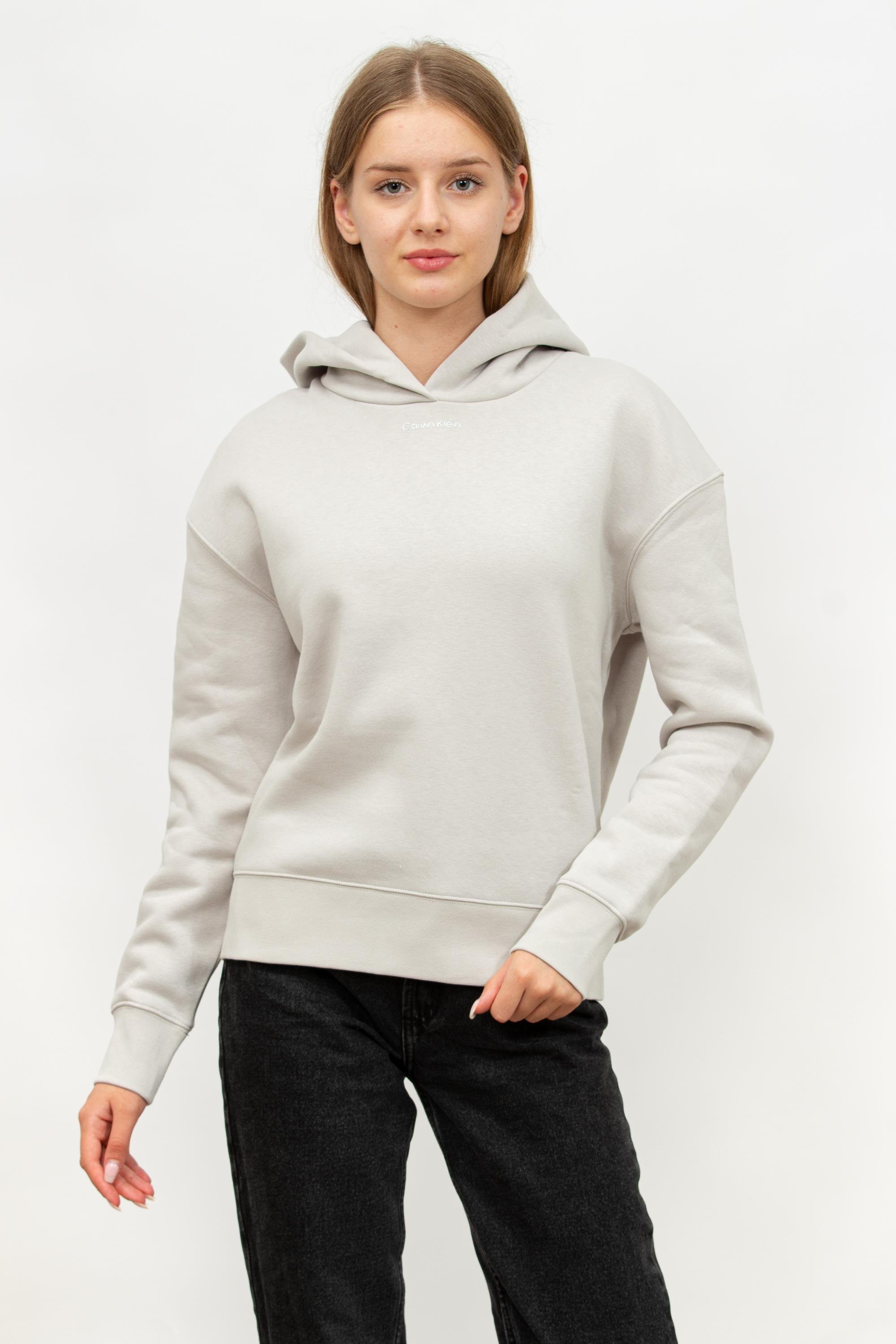 Calvin Klein Metallic Micro Logo Kadın Kapüşonlu Sweatshirt