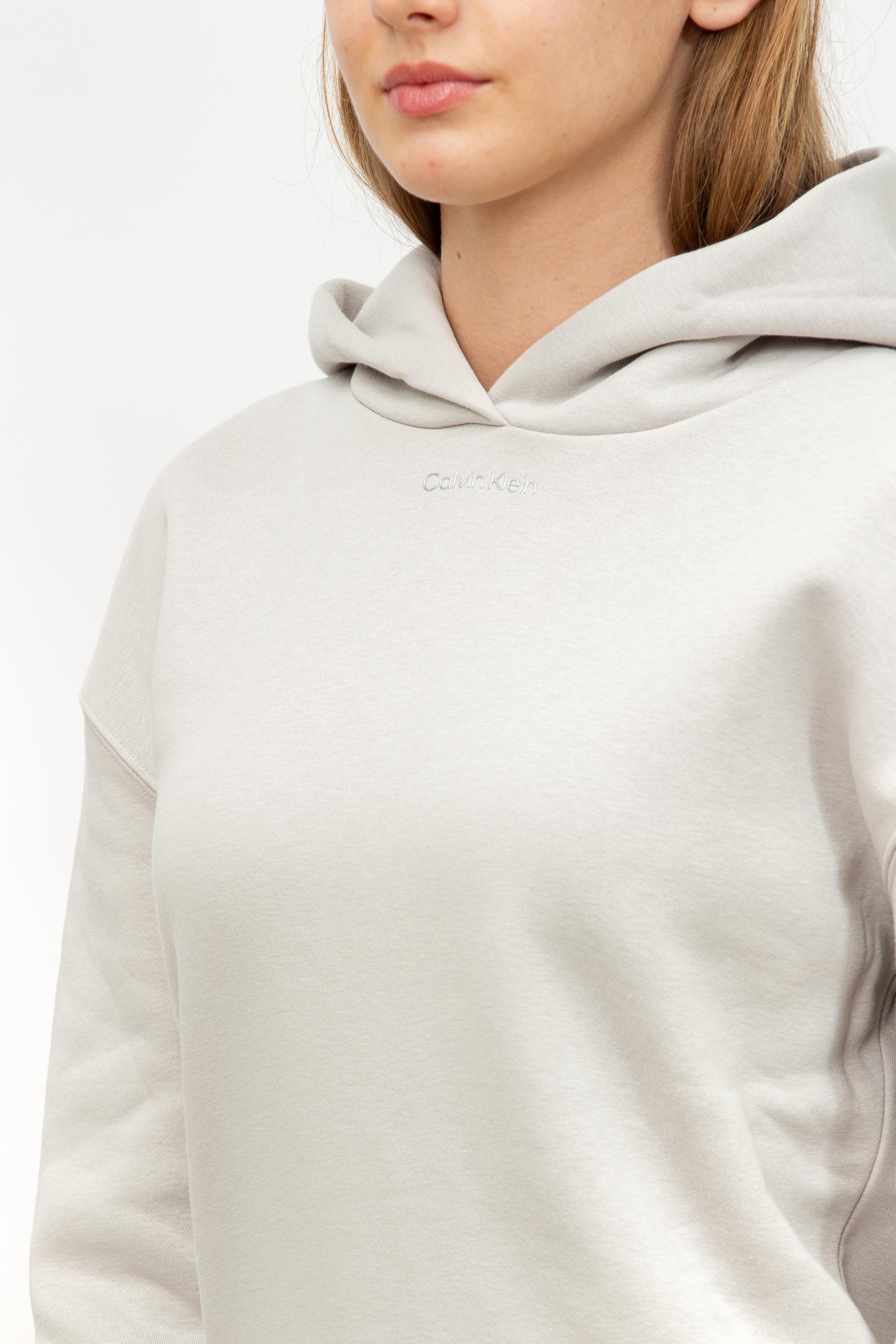 Calvin Klein Metallic Micro Logo Kadın Kapüşonlu Sweatshirt