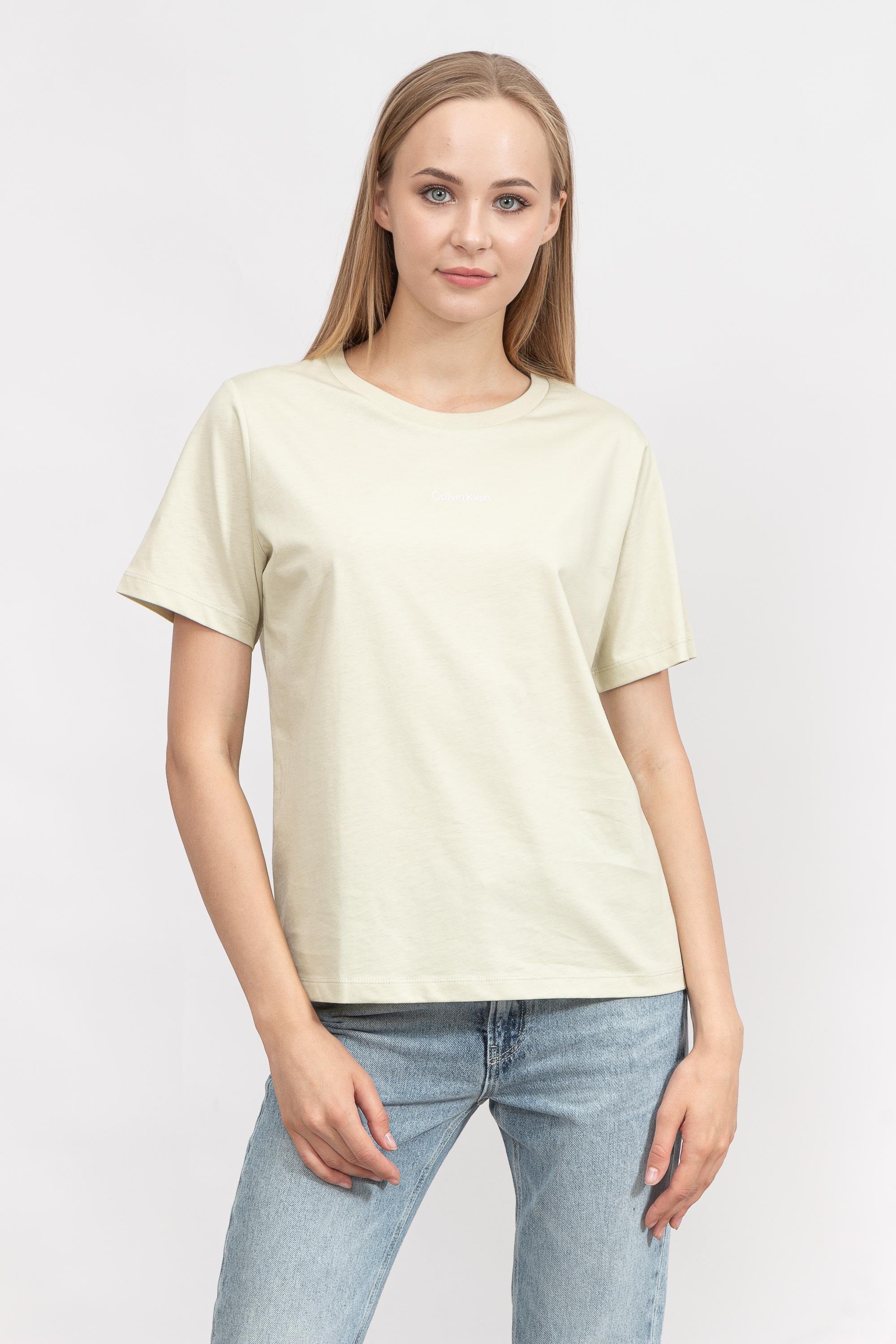 Calvin Klein Micro Logo Kadın Bisiklet Yaka T-Shirt