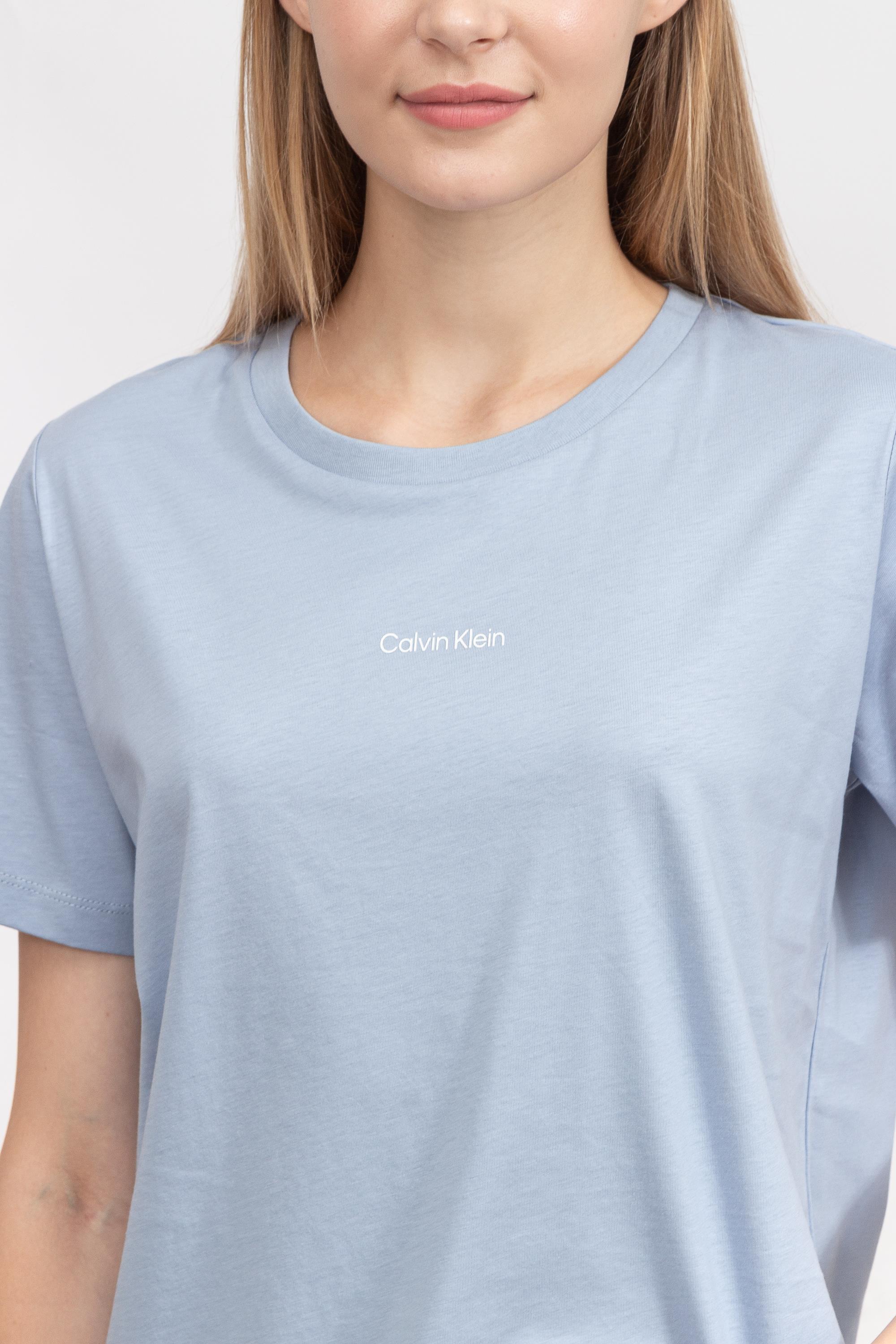 Calvin Klein Micro Logo Kadın Bisiklet Yaka T-Shirt