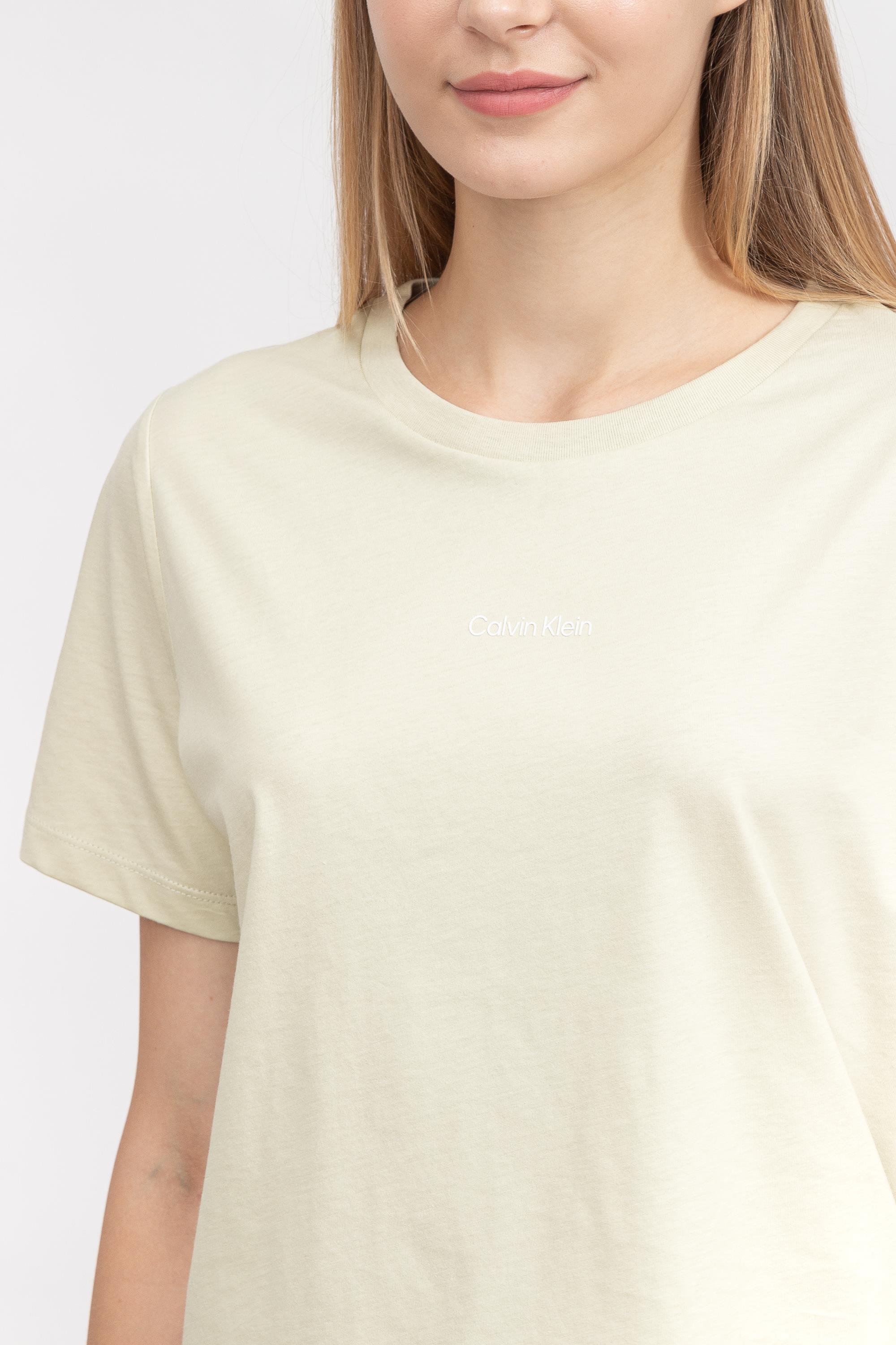 Calvin Klein Micro Logo Kadın Bisiklet Yaka T-Shirt